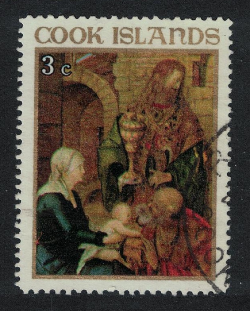 Cook Islands &#39;The Epiphany&#39; Painting by Durer 1967 Canc SG#257