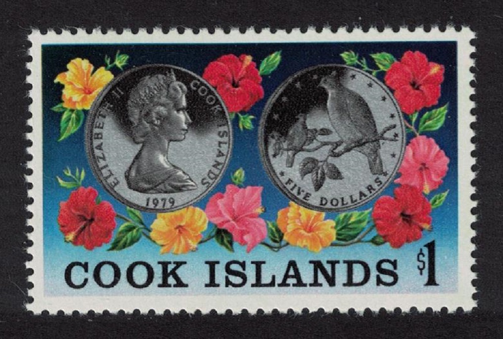 Cook Islands Bird Coin National Wildlife and Conservation Day 1979 MNH SG#658