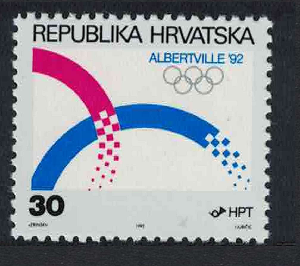 Croatia Winter Olympic Games Albertville France 1992 MNH SG#174