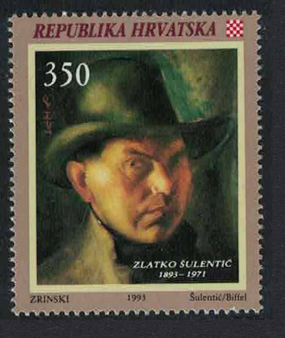 Croatia Zlatko Sulentic painter 1993 MNH SG#226