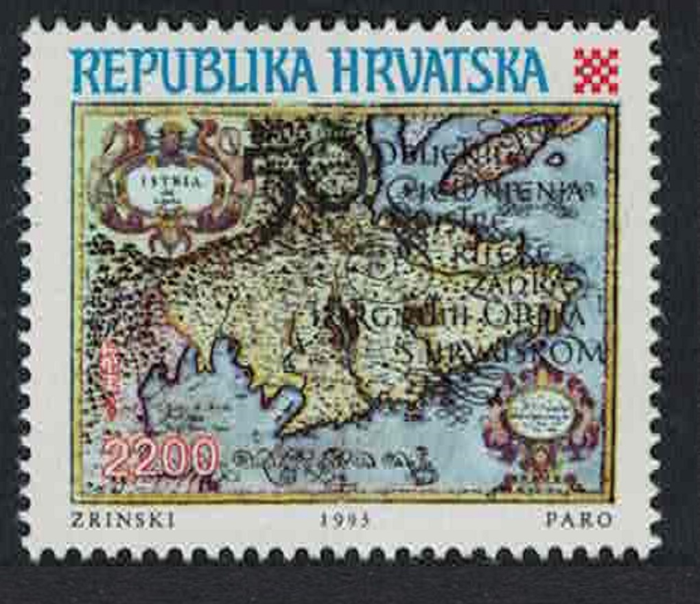 Croatia Istria Rijeka and Zadar into Croatia 1993 MNH SG#253