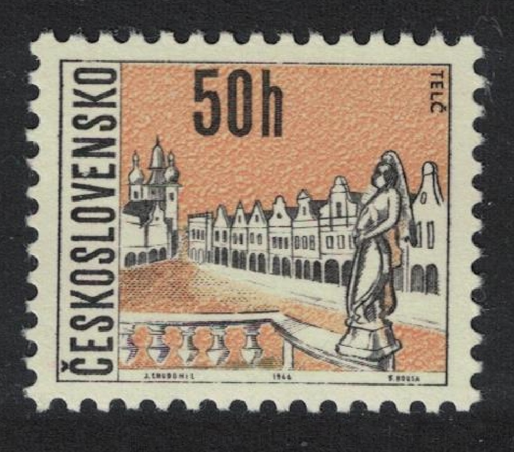 Czechoslovakia Czech Towns Telc 50h 1965 MNH SG#1530