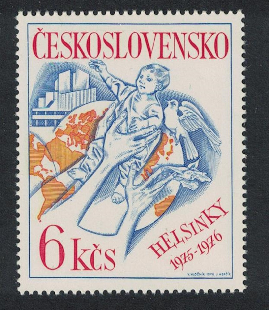 Czechoslovakia Bird European Security Conference Helsinki 1976 MNH SG#2297 MI#2235