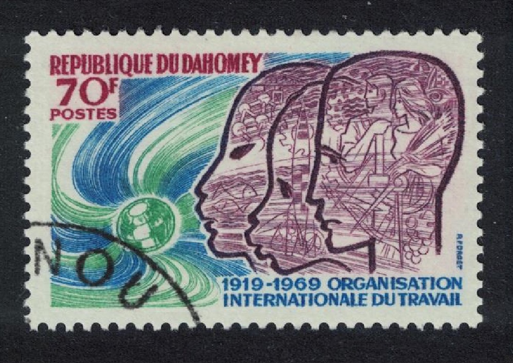 Dahomey International Labour Organisation 1969 CTO SG#360 MI#376 Sc#258