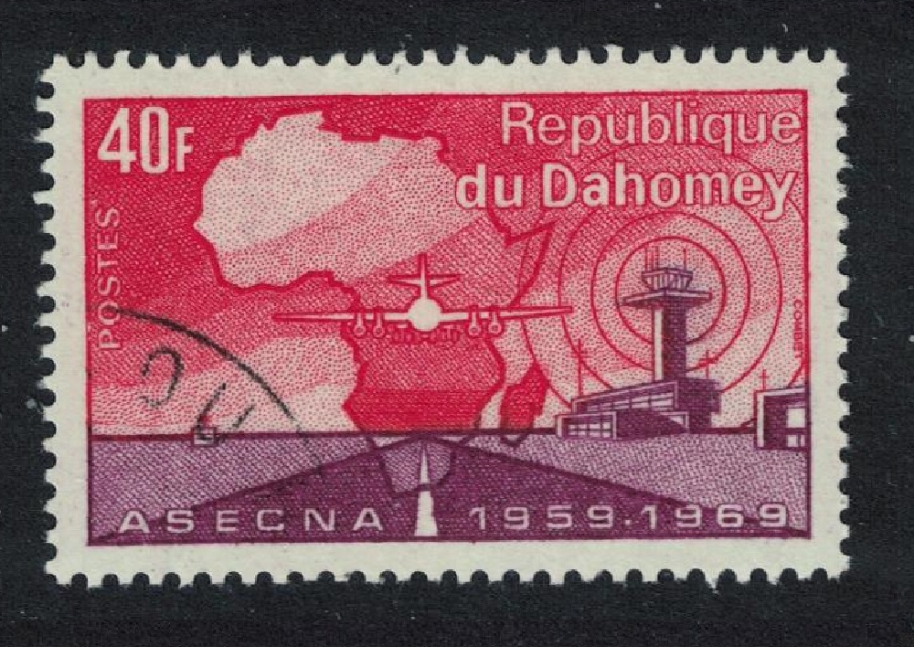 Dahomey Aerial Navigation Security Agency ASECNA 1970 CTO SG#401 MI#418 Sc#269