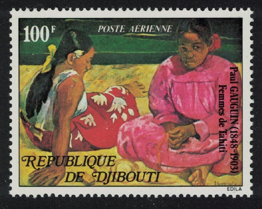 Djibouti Tahitian Women&#39; Painting by Gauguin 1978 MNH SG#739