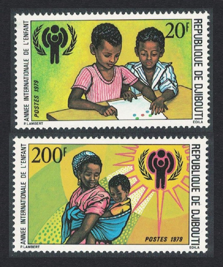 Djibouti International Year of the Child 2v 1979 MNH SG#753-754