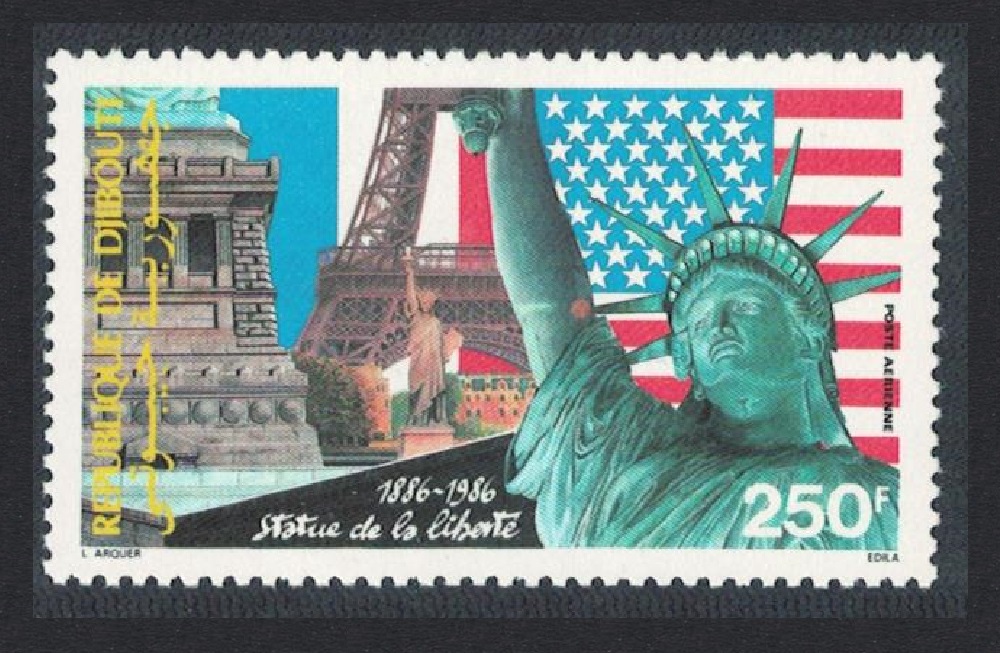 Djibouti Statue of Liberty 1986 MNH SG#979