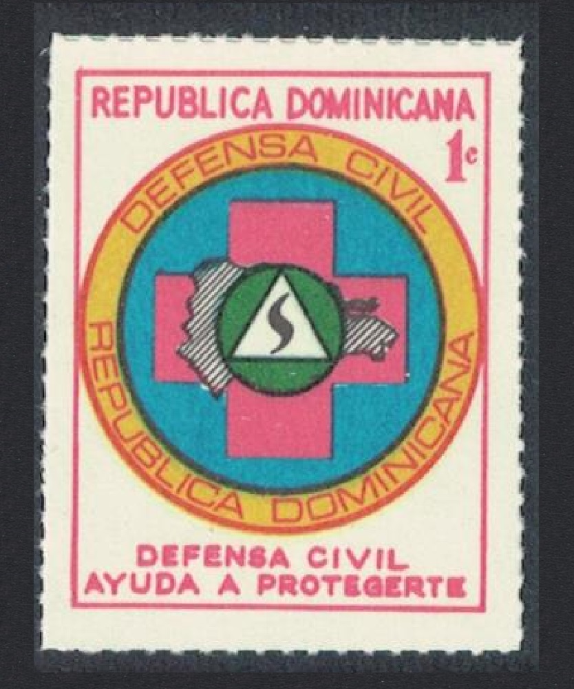 Dominican Republic Civil Defence Fund 1967 MNH SG#1003