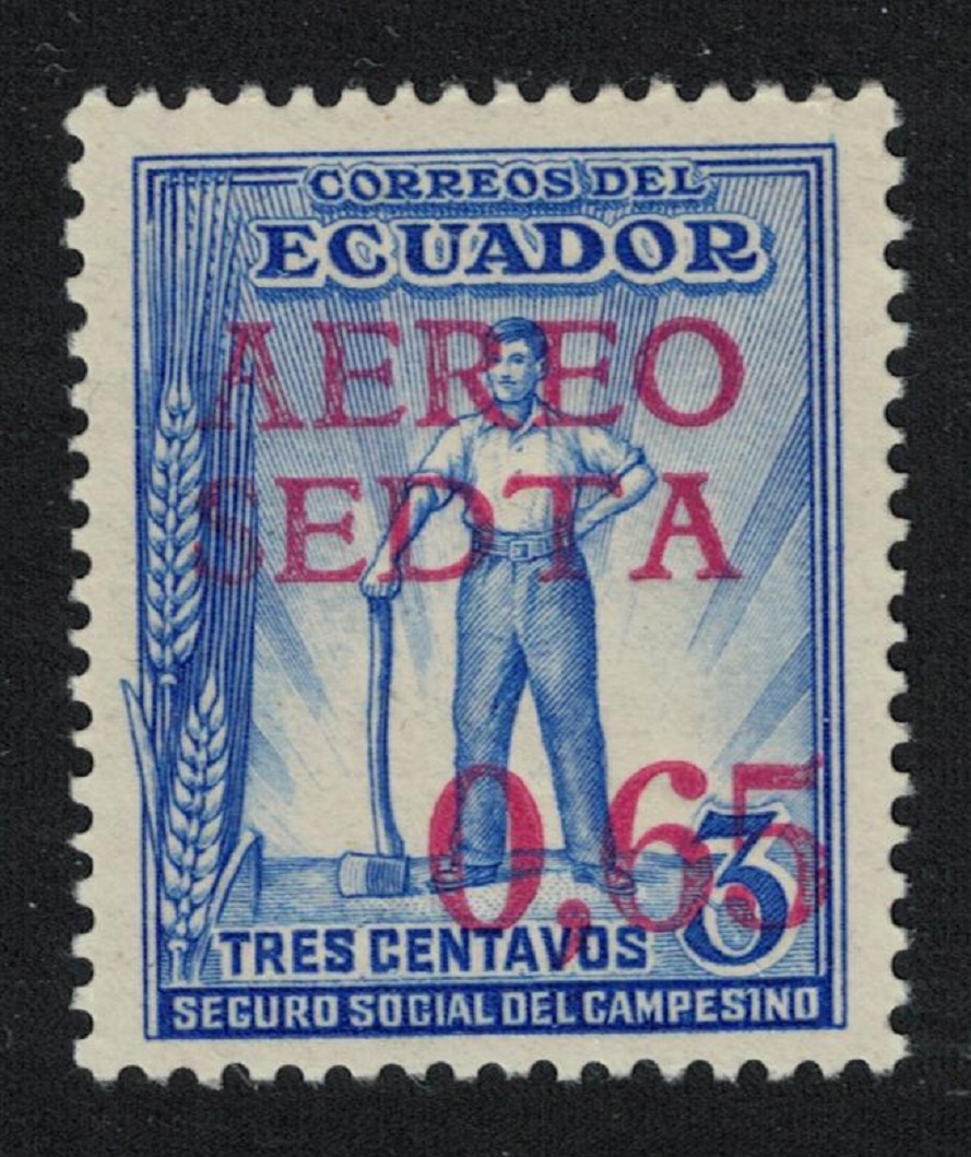 Ecuador &#39;Aereo SEDTA&#39; Overprint 1938 MNH SG#582a Sc#C64