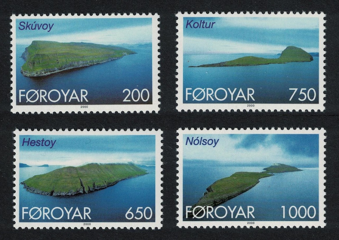 Faroe Islands Islands of the Faroes 4v 2000 MNH SG#363=375 MI#381-384 Sc#383-386