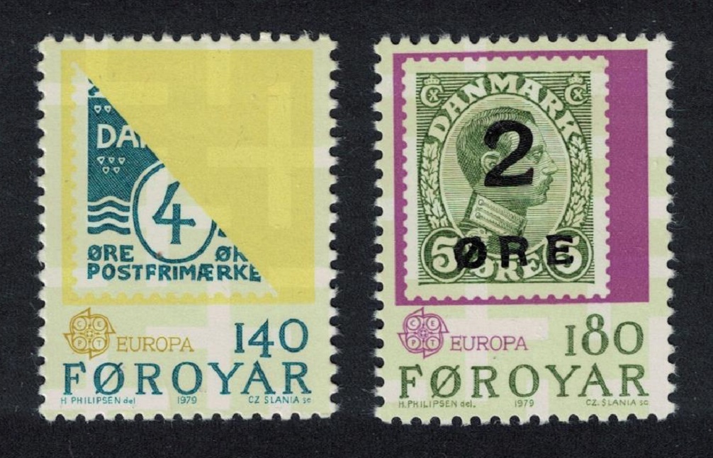 Faroe Islands Europa CEPT 2v 1979 MNH SG#42-43 Sc#43-44