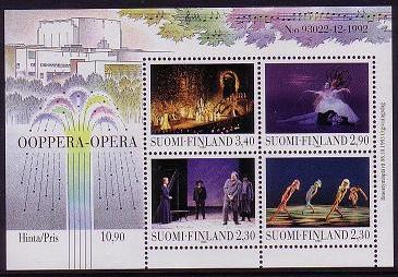 Finland Inauguration of New National Opera House MS 1993 MNH SG#MS1339 MI#Block 10