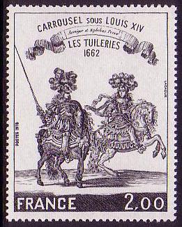 France Tournament under Louis XIV 1978 MNH SG#2243