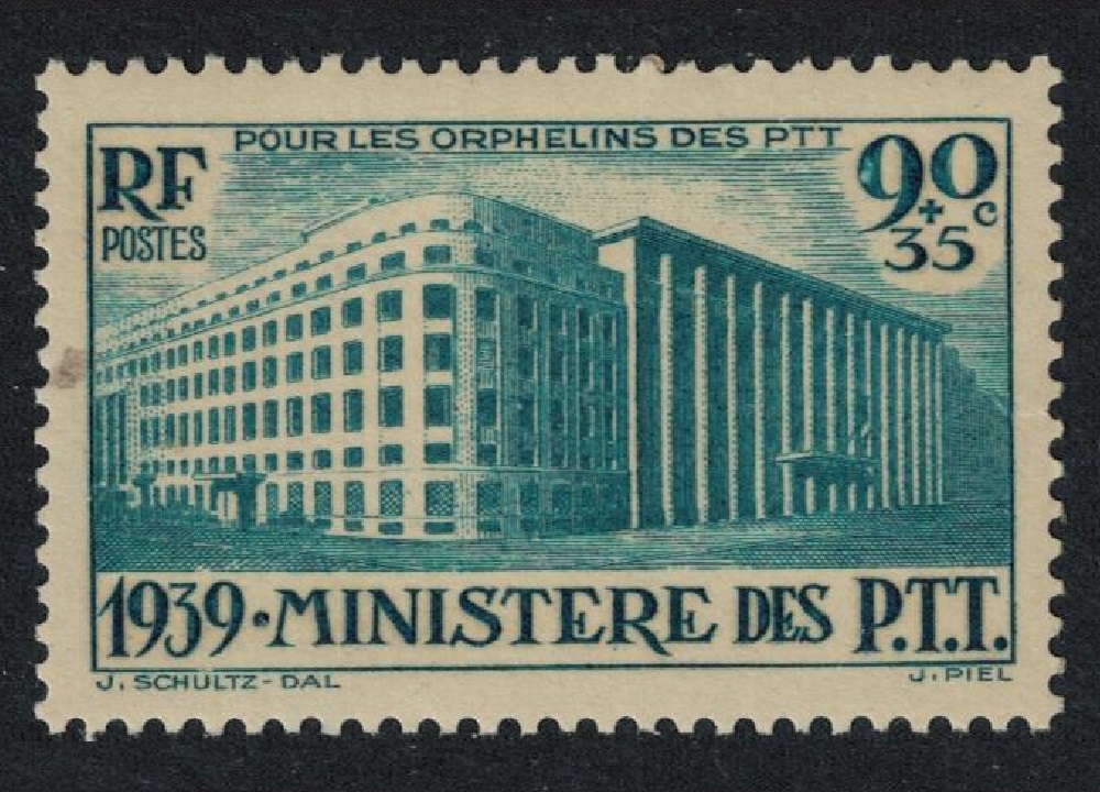 France PTT Orphans&#39; Fund 1939 MNH SG#639