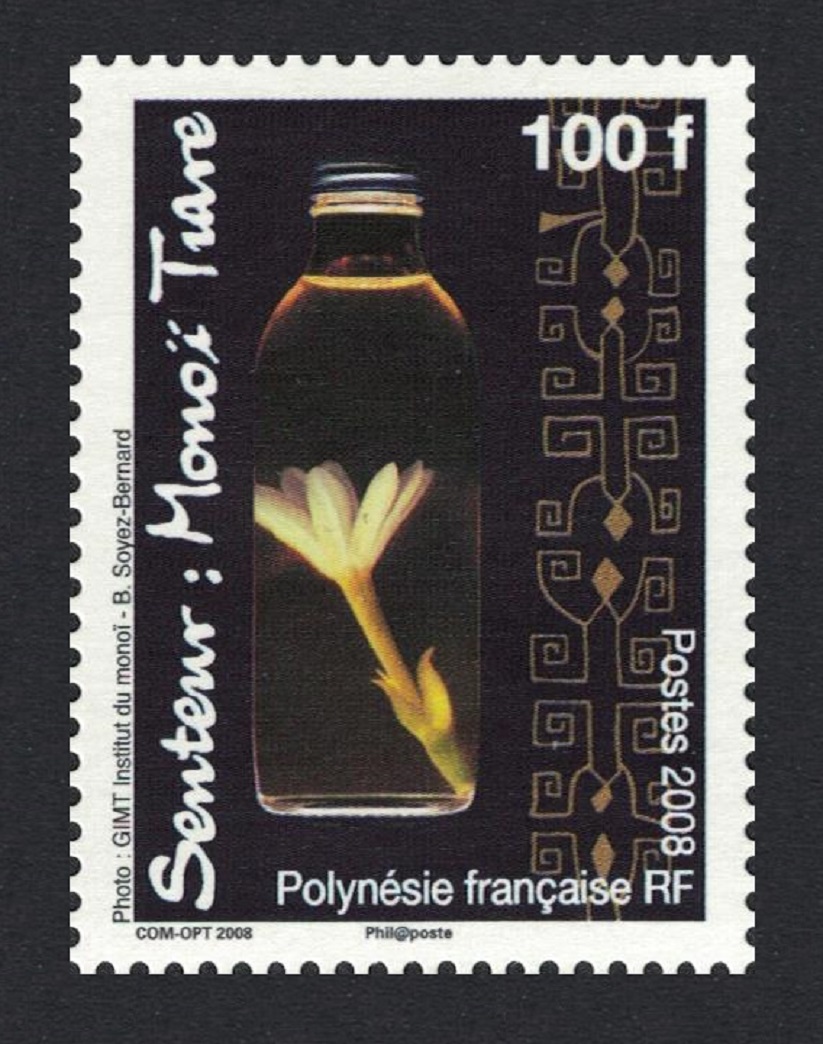 French Polynesia Tiare Tahiti Gardenia Taitensis National Flower 2008 MNH SG#1089 MI#1055