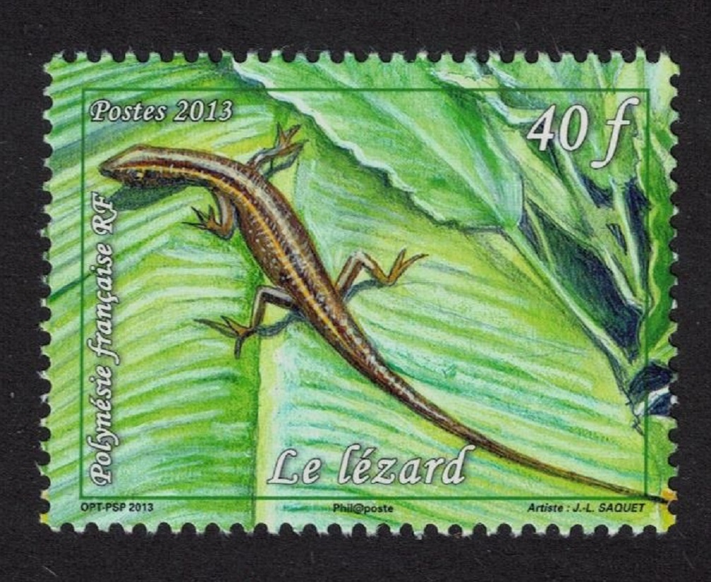 French Polynesia Lizard 2013 MNH SG#1271