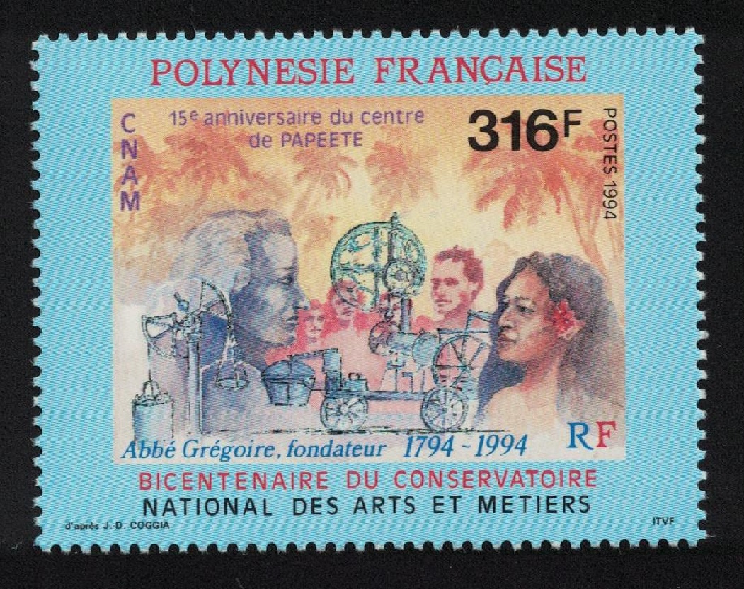 French Polynesia National Conservatory of Arts and Crafts 1994 MNH SG#700