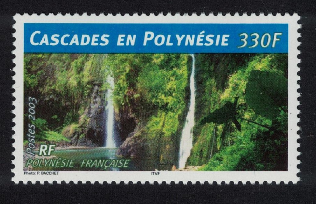 French Polynesia Waterfalls 2003 MNH SG#951