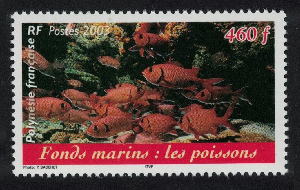 French Polynesia Fish Polynesian Marine Life 2003 MNH SG#957