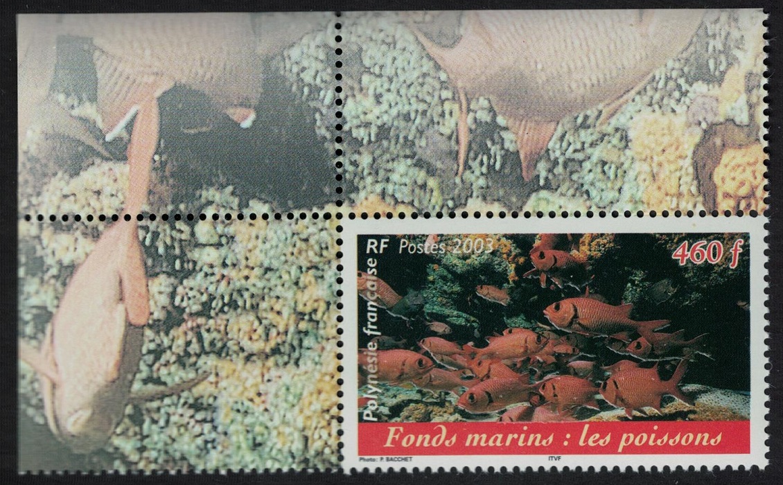 French Polynesia Fish Polynesian Marine Life Corner 2003 MNH SG#957