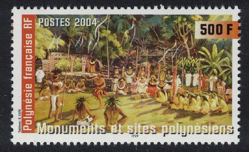 French Polynesia Ceremonial Dance 500f 2004 MNH SG#977