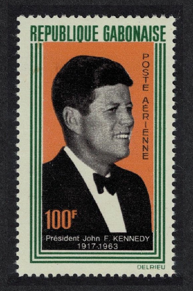 Gabon President Kennedy Commemoration 1964 MNH SG#225