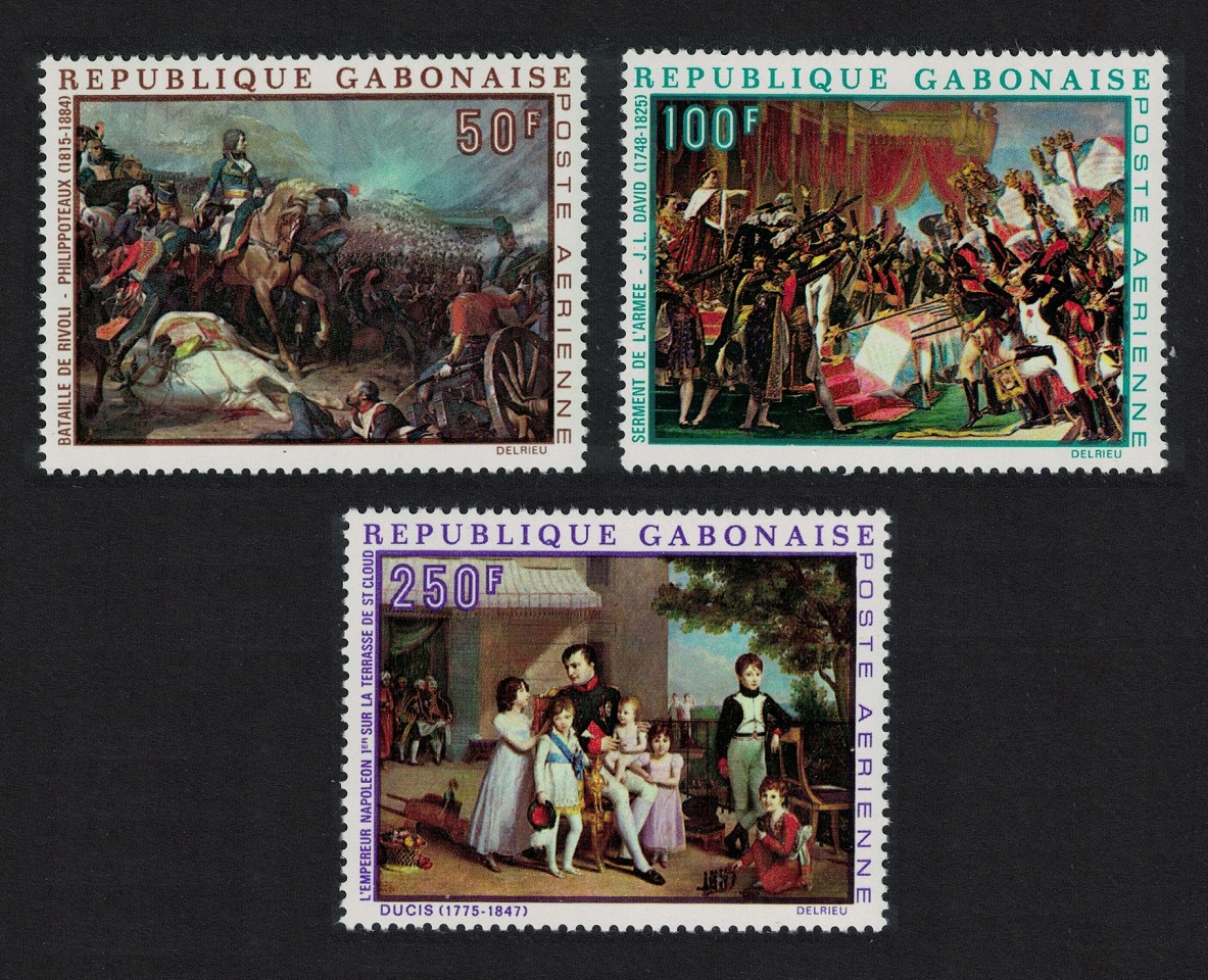 Gabon Napoleon Birth Bicentenary 3v 1969 MNH SG#351-353 MI#330-332