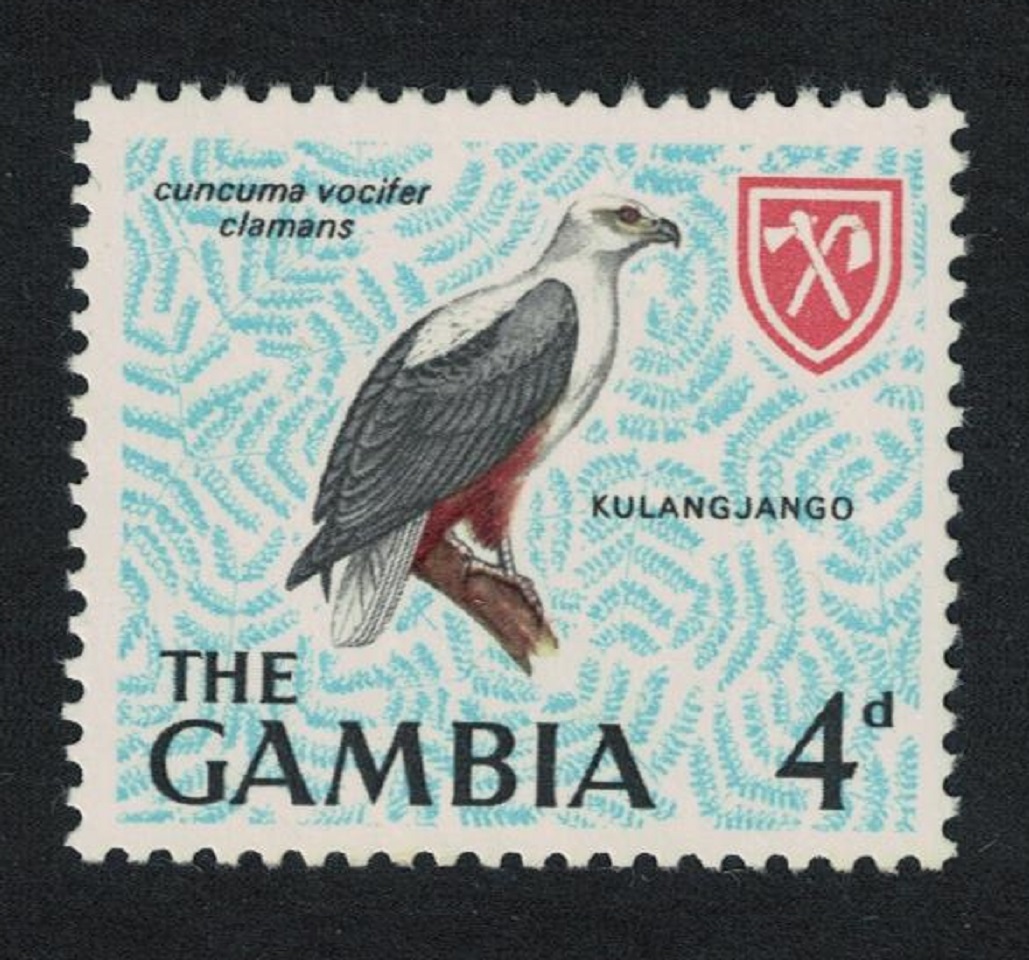 Gambia African fish eagle Bird 1966 MNH SG#238