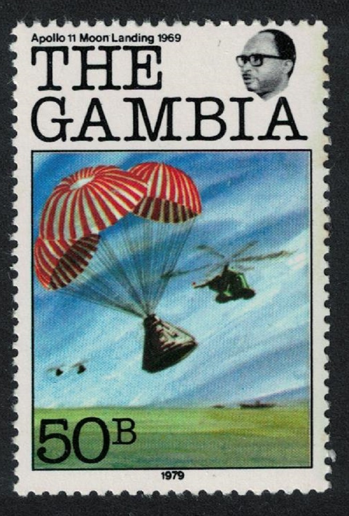 Gambia Apollo 11 Splashdown - Moon Landing 1979 MNH SG#426