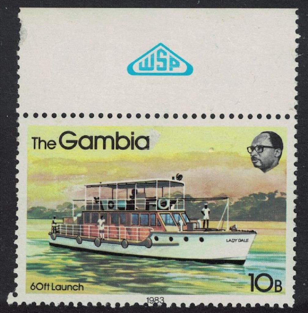 Gambia &#39;Lady Dale&#39; ship 1983 MNH SG#499