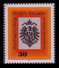 Germany Cent German Unification 1971 MNH SG#1567