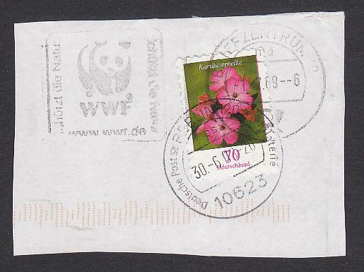 Germany WWF Cancel Type 1 2009 Canc