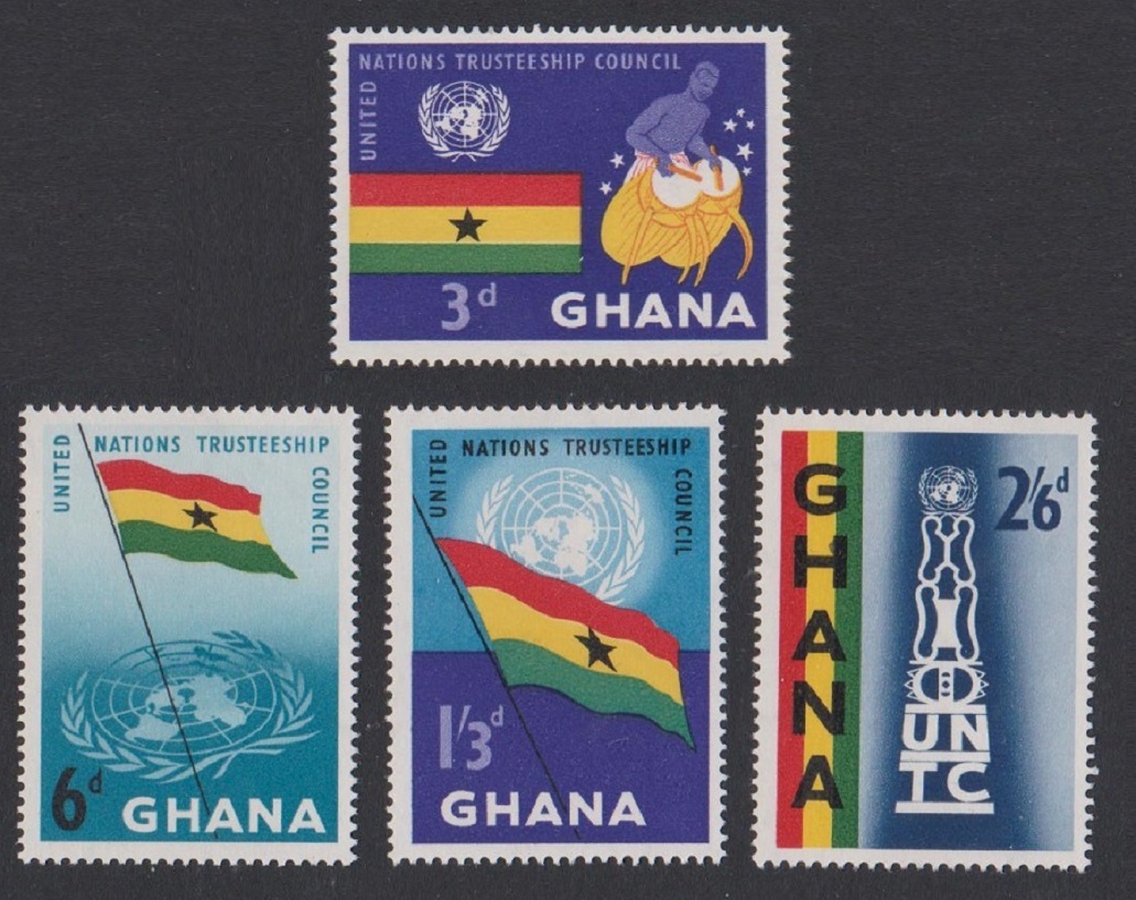 Ghana UN Trusteeship Council 4v 1959 MNH SG#234-237 Sc#67-70