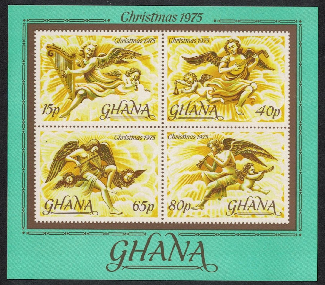 Ghana Christmas MS Def 1975 MNH SG#MS754 MI#Block 63