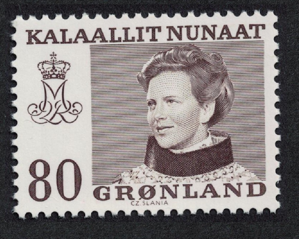 Greenland Queen Margrethe 80 ore 1979 MNH SG#100 MI#112