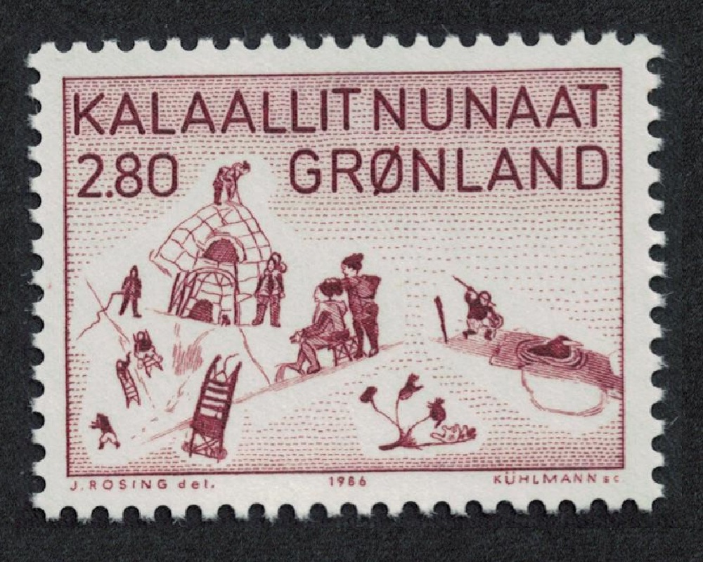 Greenland Art from Thule 1986 MNH SG#167