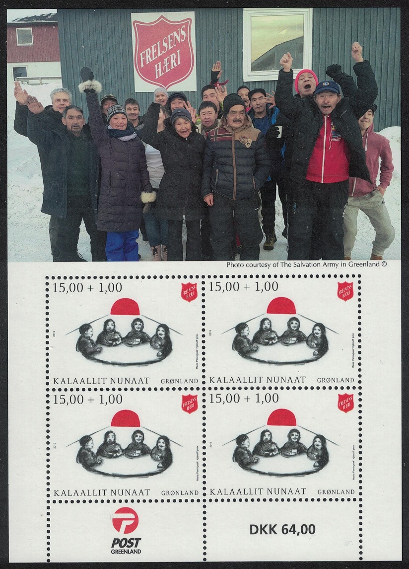 Greenland Salvation Army MS 2019 MNH SG#MS899 MI#Block 90