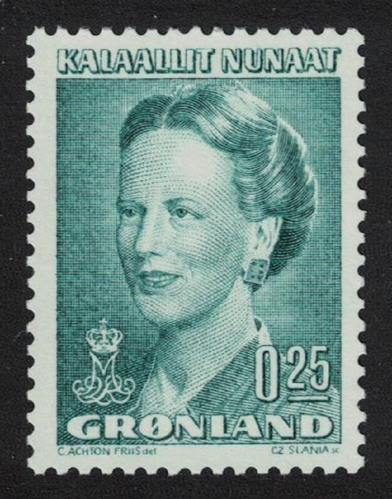 Greenland Queen Margrethe 0.25Kr 1990 MNH SG#210 MI#201