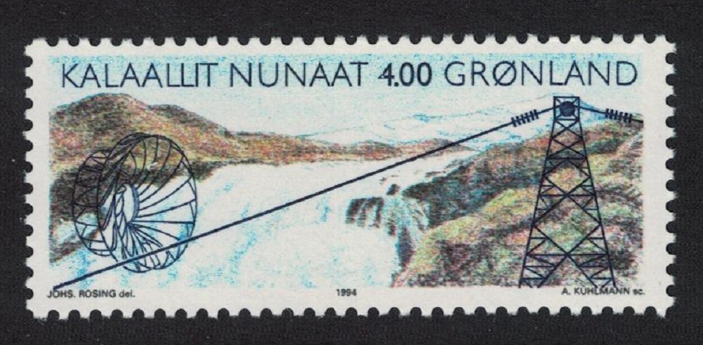 Greenland Buksefjorden Hydroelectric Power Station 1994 MNH SG#268