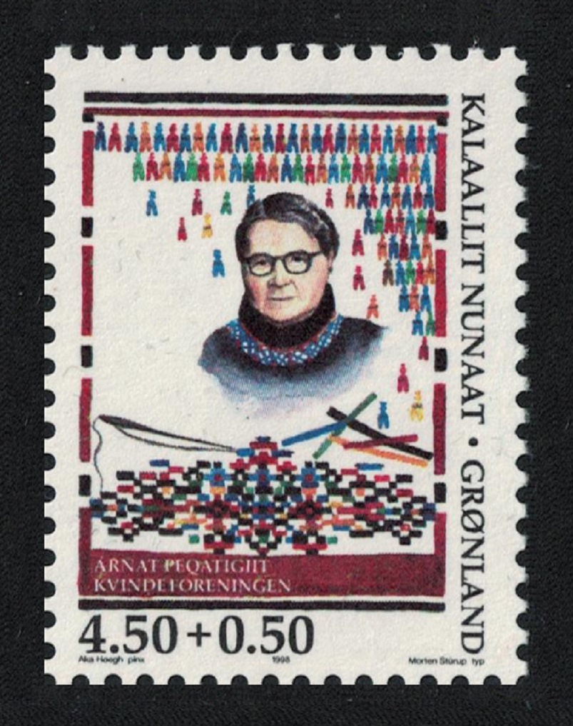 Greenland Kathrine Chemnitz Women&#39;s Society 1998 MNH SG#336 MI#322 Sc#B23