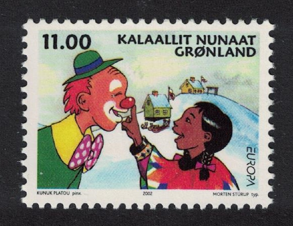 Greenland Europa Circus 2002 MNH SG#414