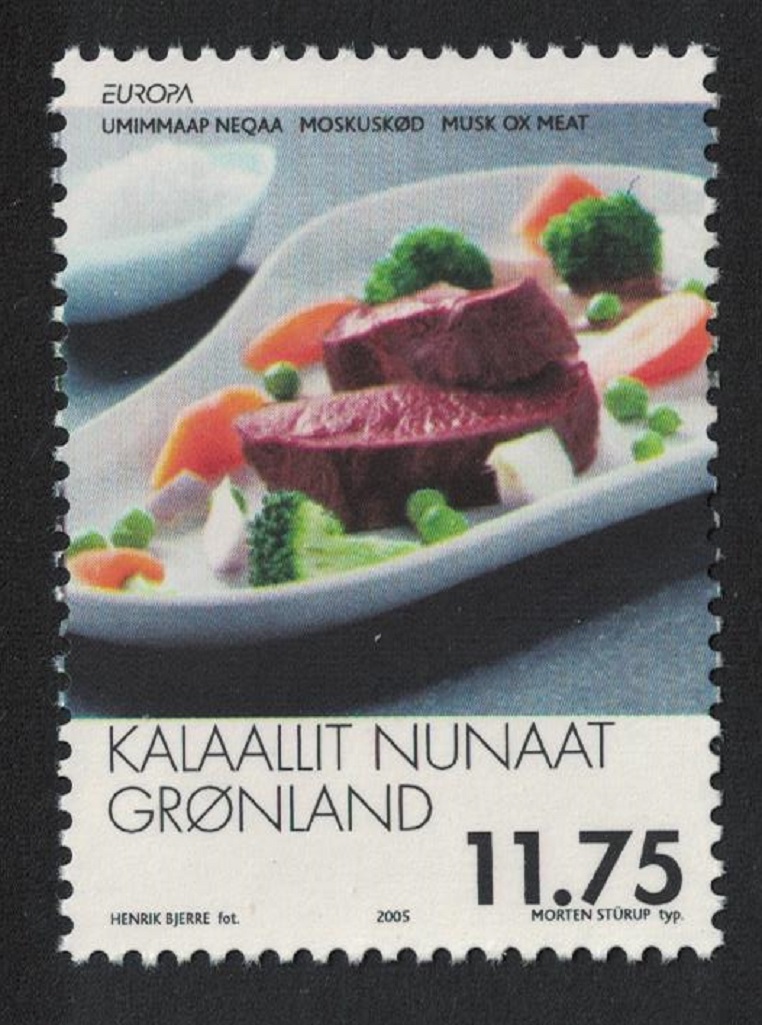 Greenland Europa Gastronomy 2005 MNH SG#476