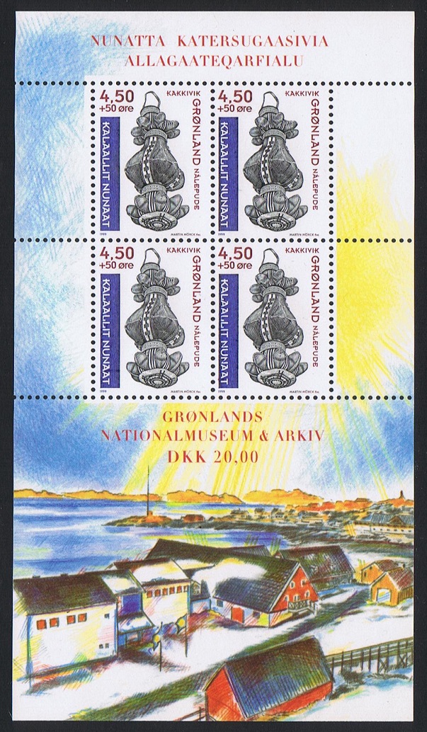 Greenland National Museum and Archives MS 1999 MNH SG#MS351 MI#Block 16 Sc#B24a