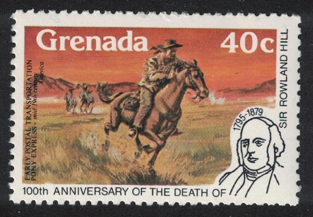 Grenada Pony Express America mid 19th century perf 12 1979 MNH SG#1002 Sc#927