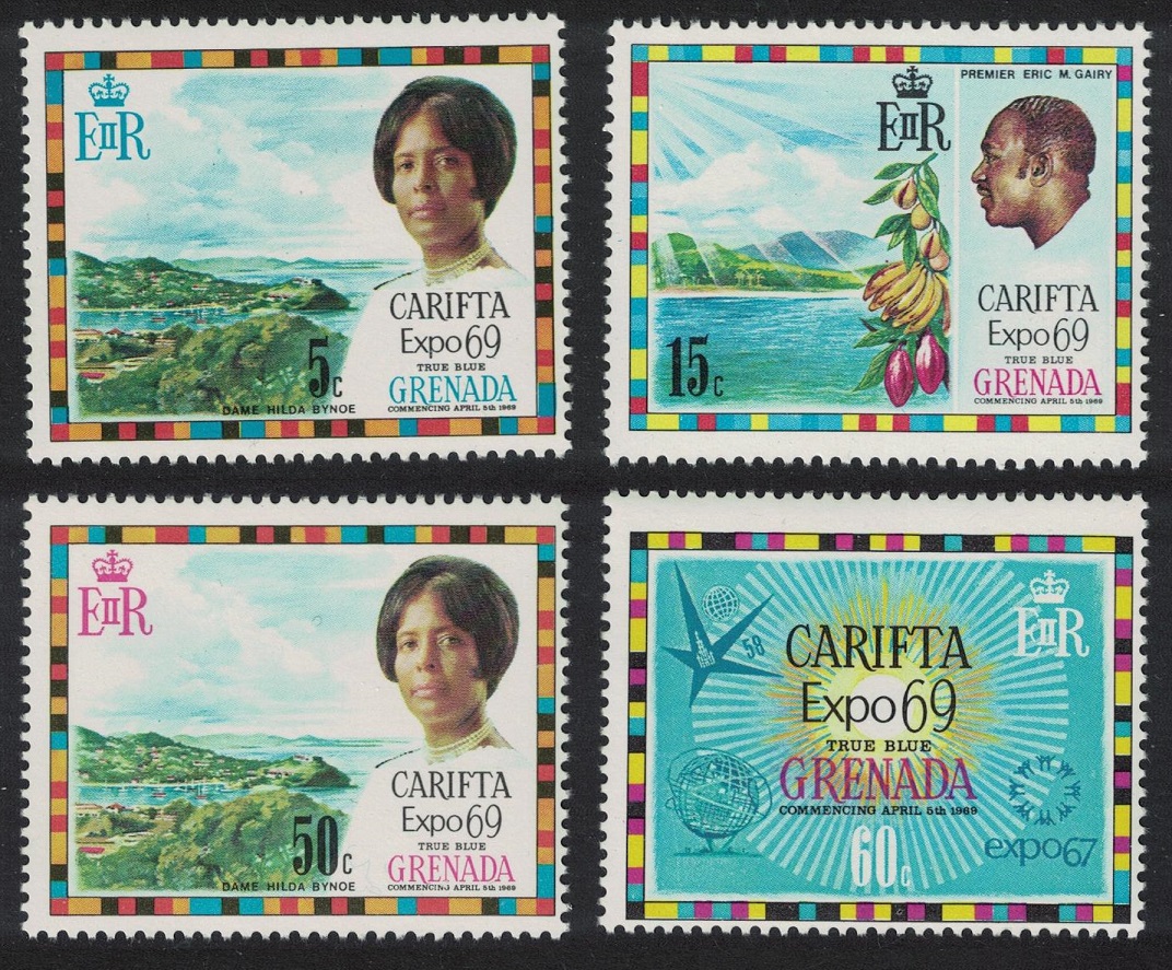 Grenada Banana CARIFTA Expo &#39;69 4v 1969 MNH SG#336-339