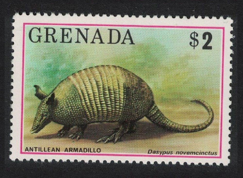 Grenada Nine-banded armadillo Animal Fauna £2 1976 MNH SG#767