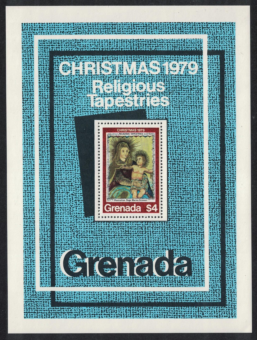 Grenada Christmas Tapestries MS 1979 MNH SG#MS1024