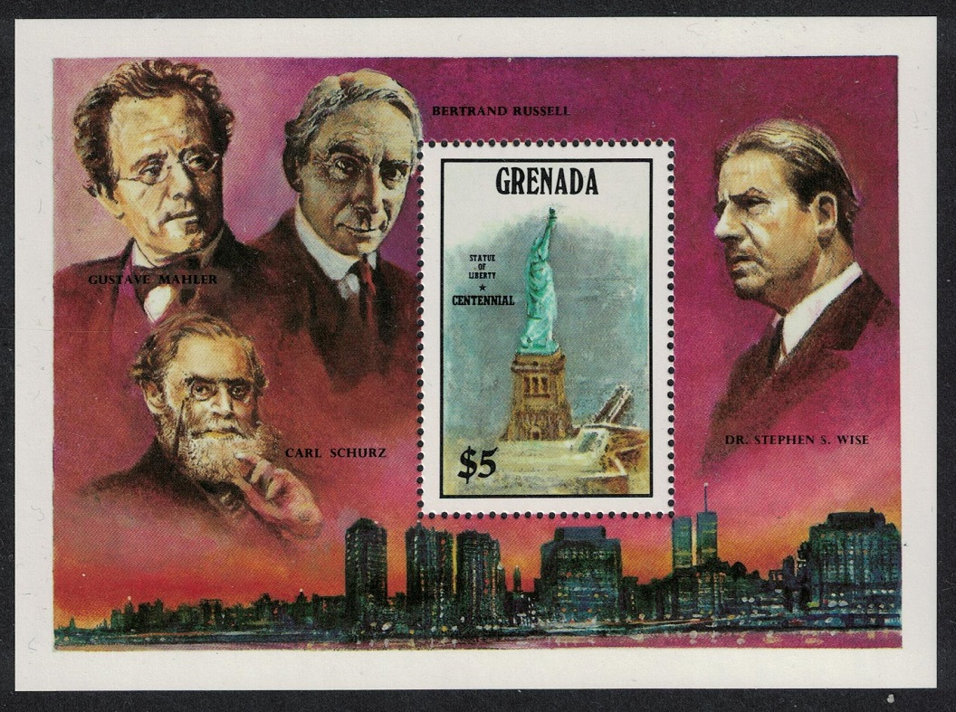 Grenada Centenary of Statue of Liberty MS 1986 MNH SG#MS1479