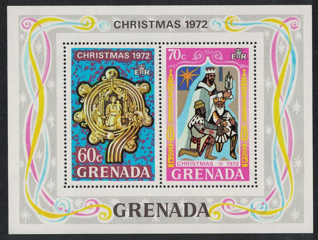 Grenada Christmas MS 1972 MNH SG#MS547 Sc#481